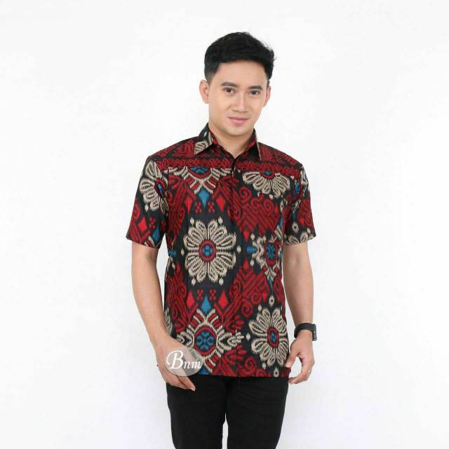 BAJU ATASAN BATIK PRIA DAN WANITA MOTIF SONGKET