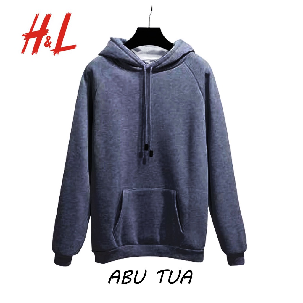 SWEATER HOODIE JEMPER POLOS DISTRO PART 1 UNISEX matt COTTON FLEECE Premium TERMURAH TERLARIS-ABU TUA