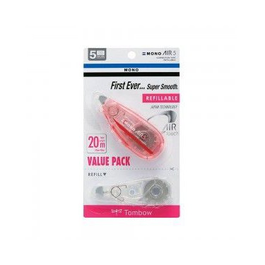 

TOMBOW Monoair Refillable Type 5C41 Pink + Refill Pack