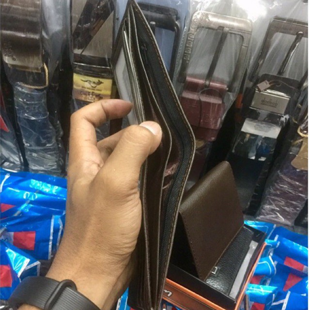 dompet lipat pria bahan kulit asli berkualitas lokal motif jeruk #dompet #dompetpria #dompetkulit