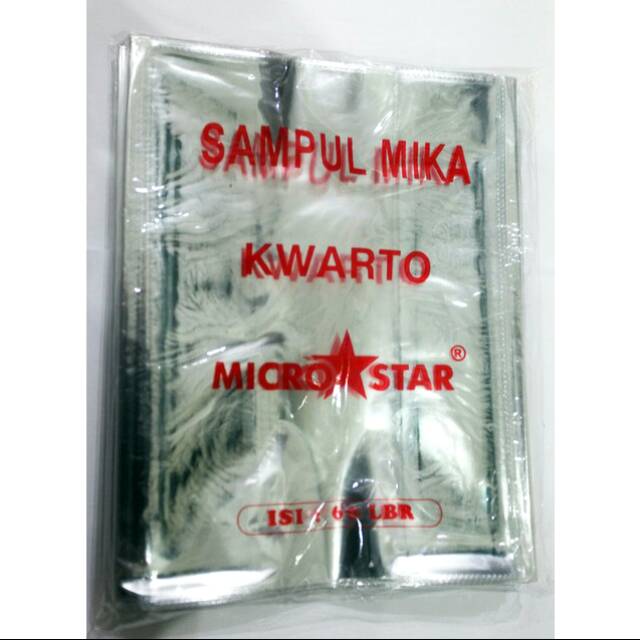 

Sampul plastik buku ukuran kwarto