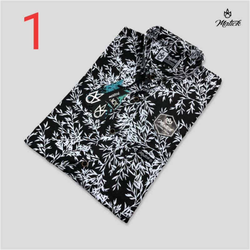 KEMEJA MOTIF ORIGINAL BRAND MATICK