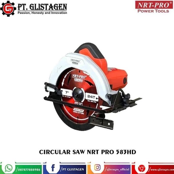 Mesin Gergaji Circular Saw 583HD NRT PRO Termurah