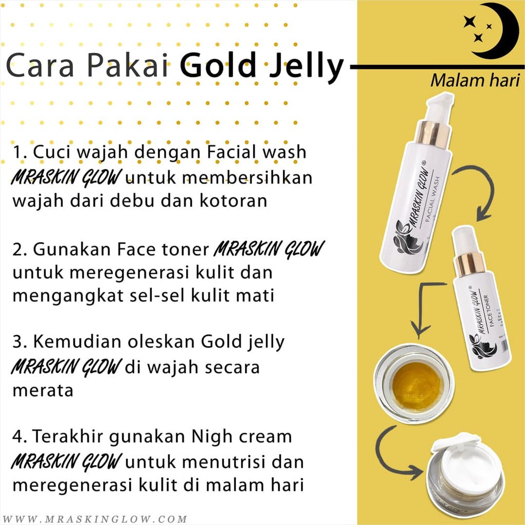 Gold Jelly MRASKIN GLOW/ Gold Jelly Glowing MRASKIN GLOW