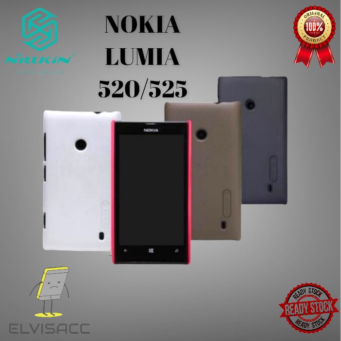 NOKIA LUMIA 520/525 NILLKIN HARDCAASE FROSTED SHIELD ORIGINAL