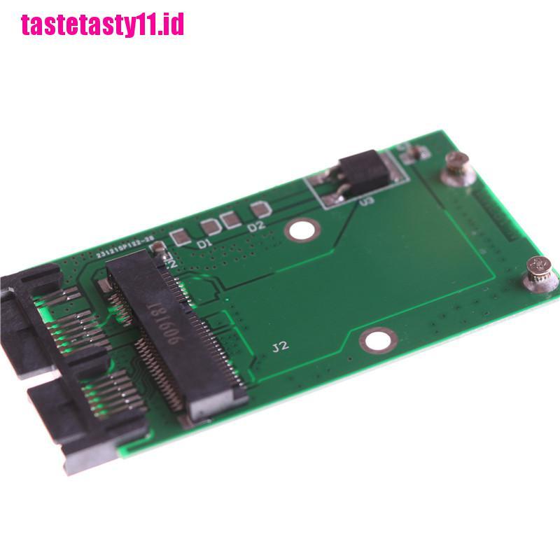 Kartu Adapter Converter Mini Pcie Pci-e mSATA SSD to 1.8 &quot;Micro SATA