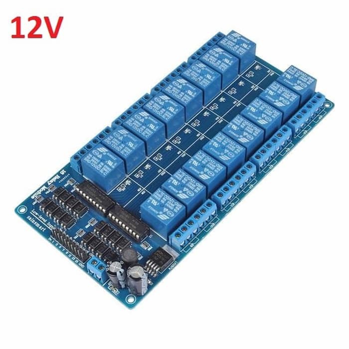 Relay 16 Channel 12V Module Optocoupler For Arduino 12 V Modul