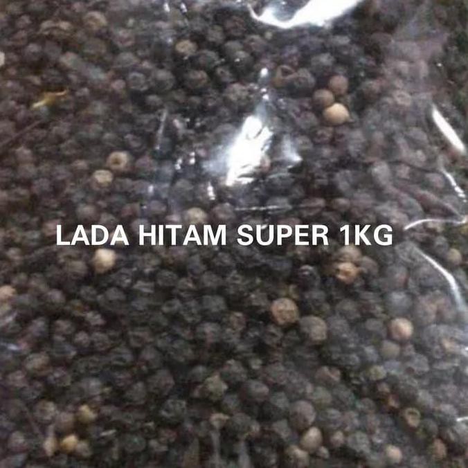 

Ready - Lada Hitam Butir -Biji Merica Hitam -Pure Black Papper 1000Gr