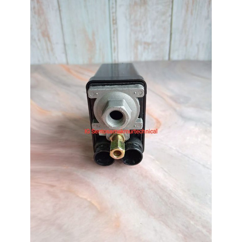 1 WAY Otomatis Kompresor Angin Automatic Air Pressure Switch 1 Lubang