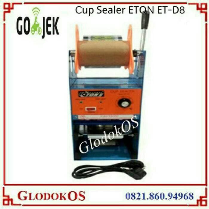Mesin Cup Sealer Eton ET D8 Khusus GOJEK