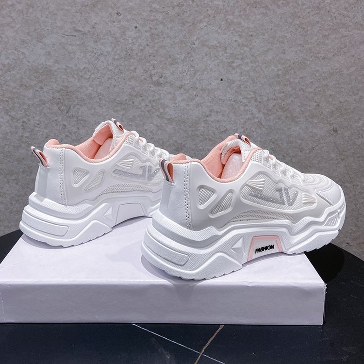 Favorite &quot;FREE BOX&quot; (Size 37 - 41) Sepatu Wanita Sneakers Bertali Kasual Fashion Sport Shoes Anti Slip Import Premium Quality 9003