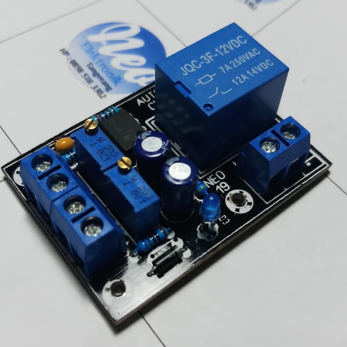 Jual module charger aki auto on off 12v - module charger accu Diskon