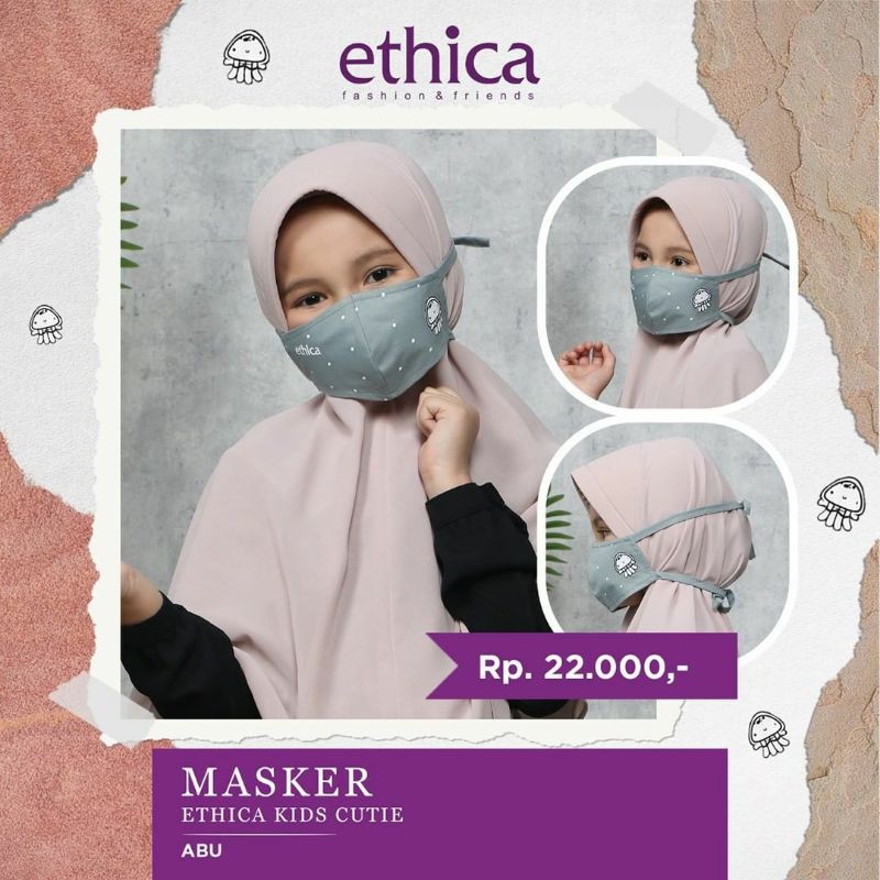 MASKER CUTIE KIDS II ETHICA