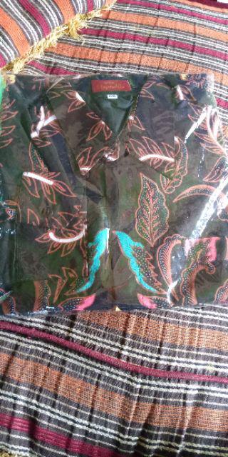 Kemeja Batik Pria Lapis Furing Kalawangsa Colet Katun Primisima Batik Solo Batik Eksklusif