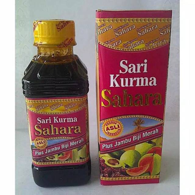 

Sari kurma sahara plus jambu merah 330 gr