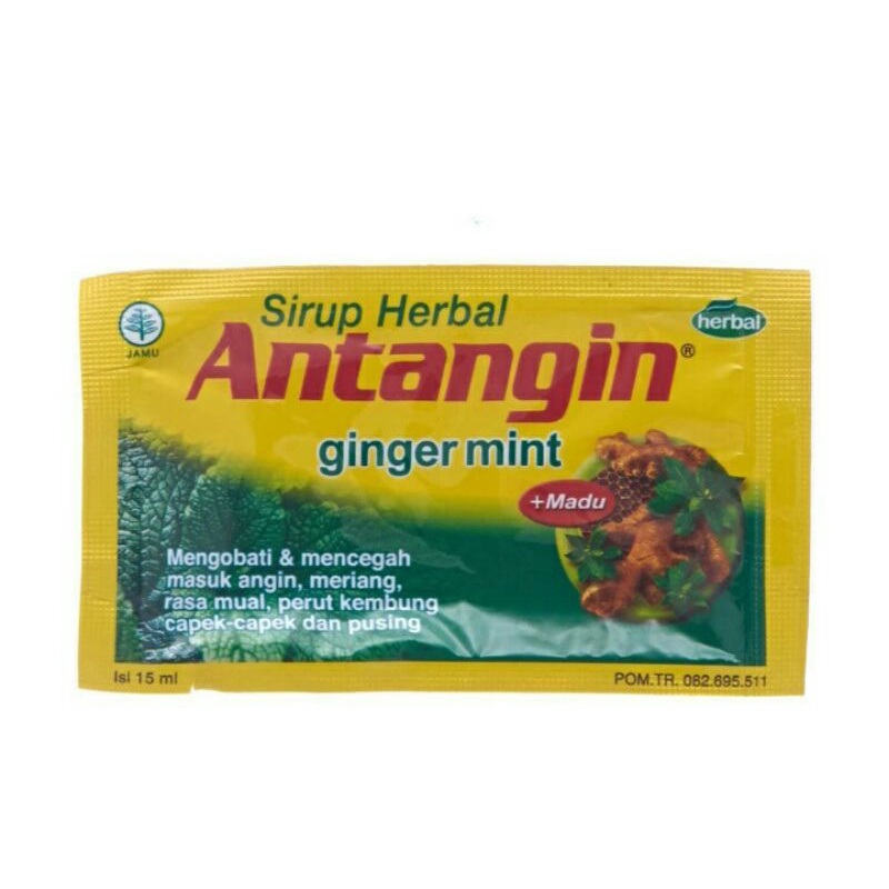 Antangin Mint Sirup Herbal MasukAngin 15 ml