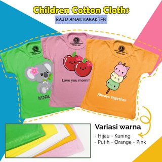 Pasticuan Baju  Kaos T Shirt Baju  Atasan  Baju  Anak  