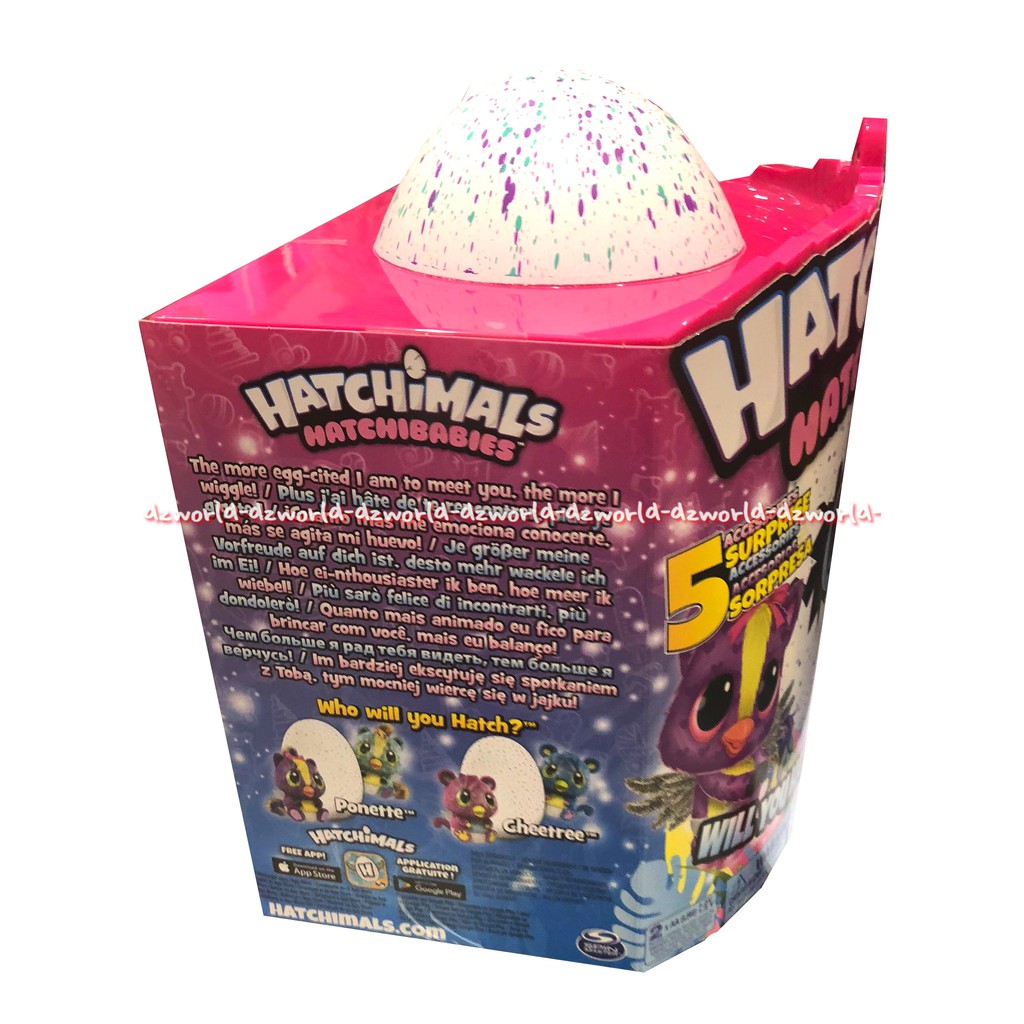 Hatchimals Hatchibabies Will You Hatch a Boy or Girl Mainan Boneka