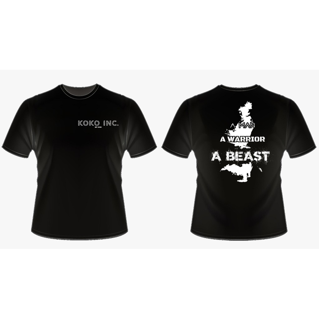 KokoInc - Kaos Man Warrior Beast - Unisex T-shirt