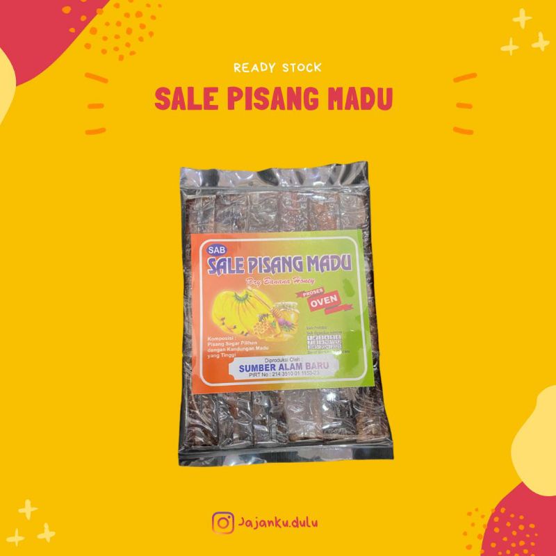 

sale pisang madu / sale / pisang / madu