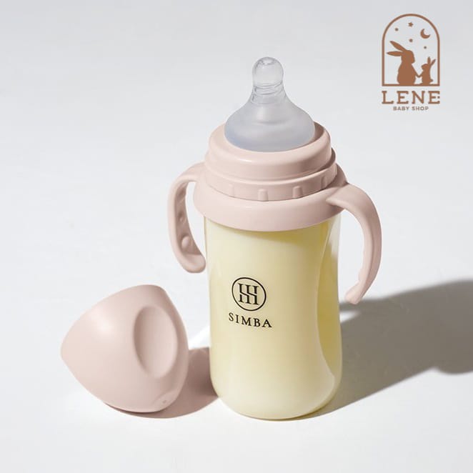 Simba Allonge PPSU Feeding Bottle With Straw and Handles 270ml