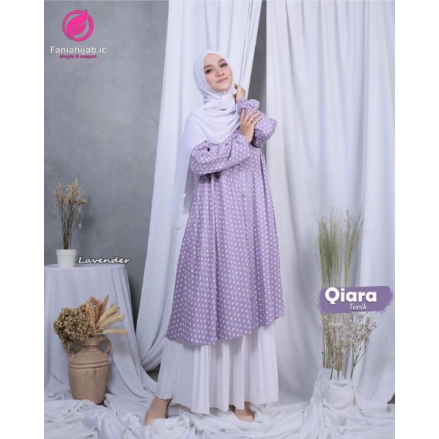 ORI QIARA TUNIK by fania hijab (COD)