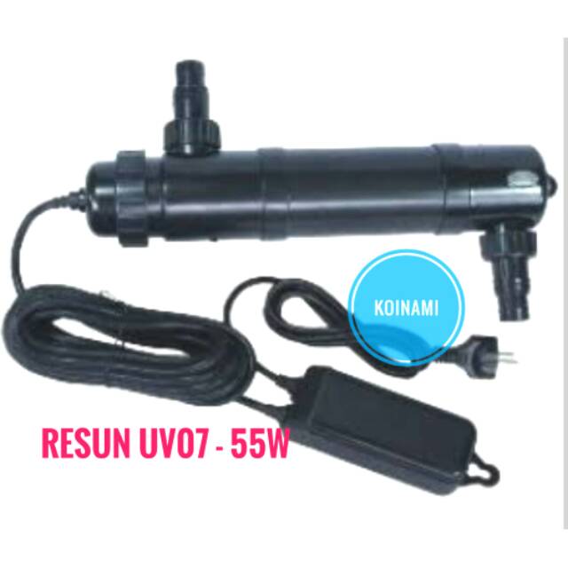 RESUN  UV-07 55watt / ultra violet / alegae / lumut / penjernih kolam ikan koi / air / lampu