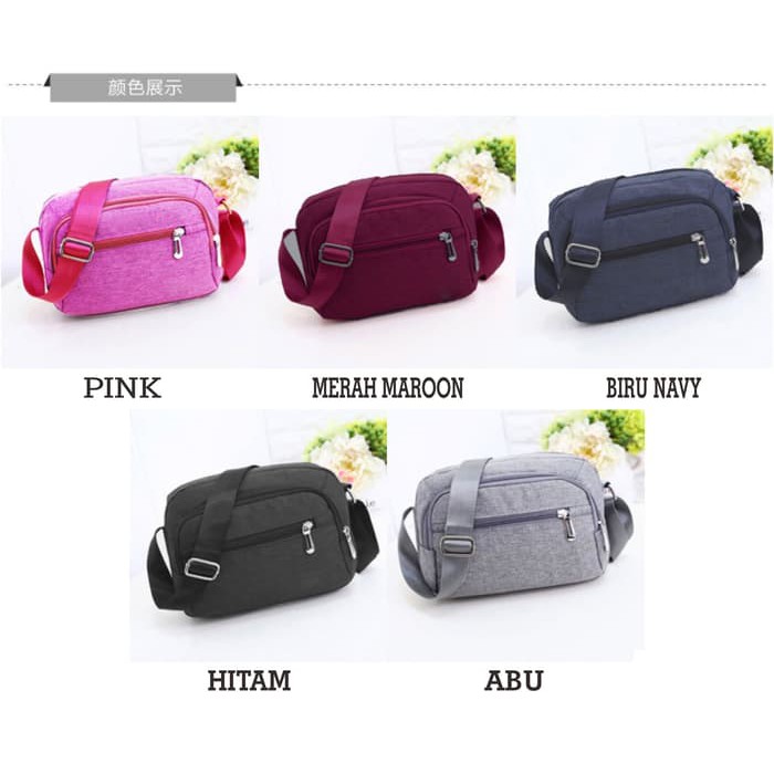 Mega_1688 Tas Selempang Cewek Denim MG587