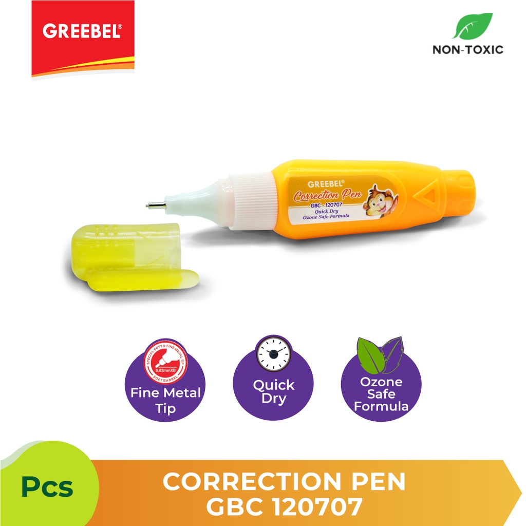 Jual GREEBEL CORRECTION PEN GBC 120707 ( 1 BOX 24 PCS ) Shopee