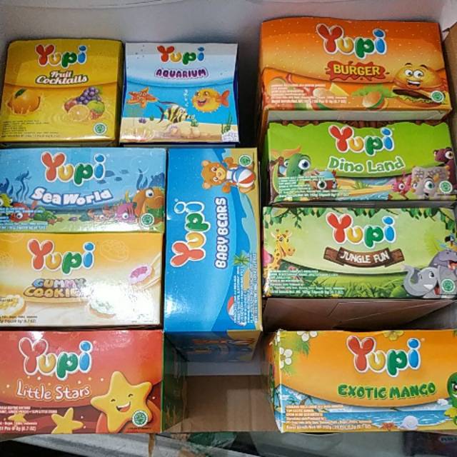 

Yupi box isi12 pcs