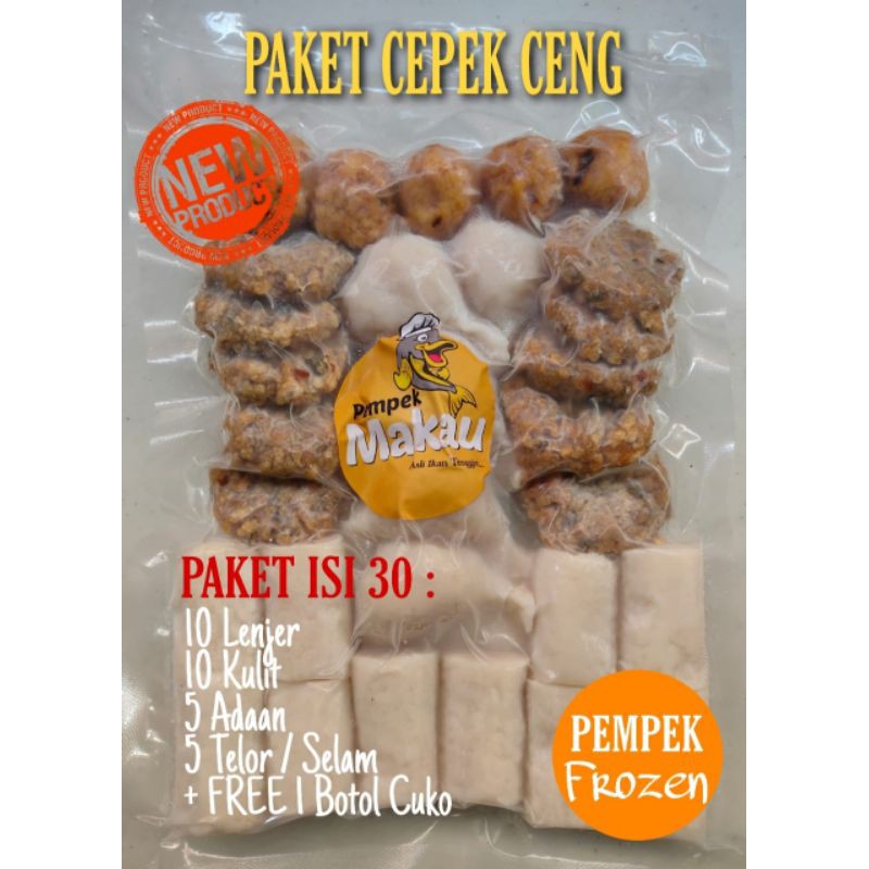 

Pempek Paket Cepek Ceng ( isi 30 )