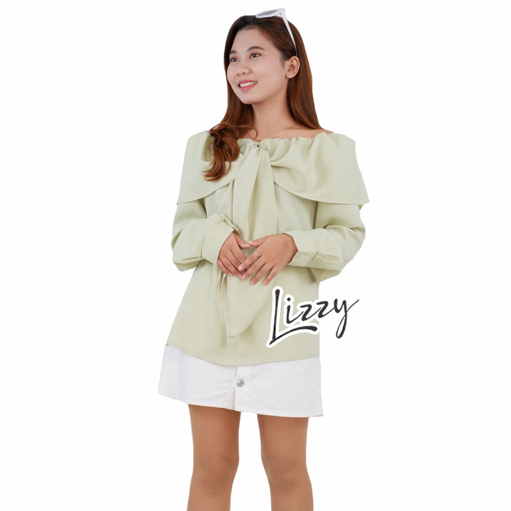 Lizzy - SEUL GI SABRINA BLOUSE PREMIUM