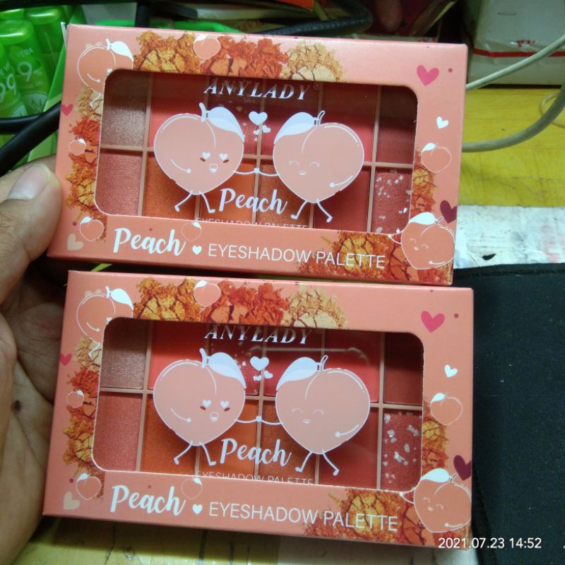 EYESHADOW PALETTE ANYLADY PEACH