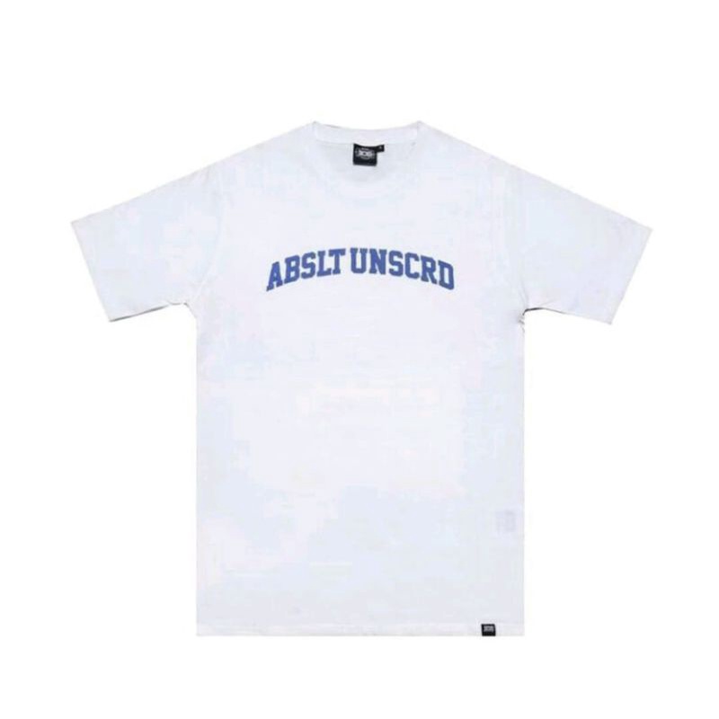 308 ABSLT UNSCRD || Kaos T-shirt White - Blue