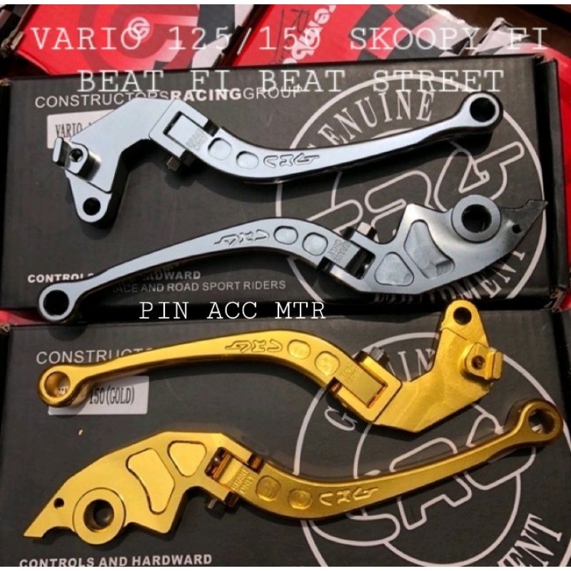 HANDLE REM VARIASI ALMUNIUM CNC CRG VARIO 125/150 SKOOPY FI BEAT FI BEAT STREET