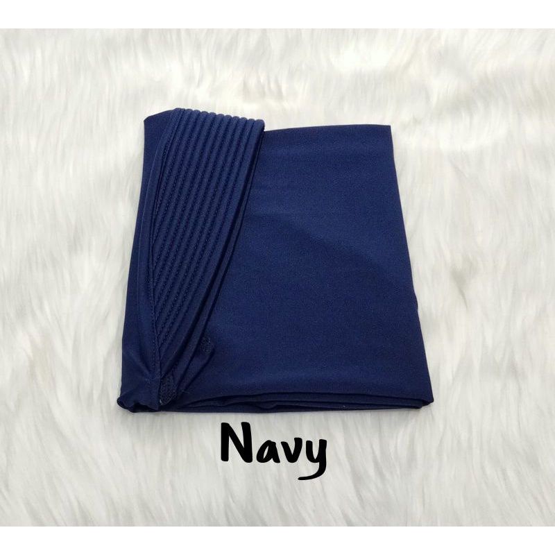 JILBAB SPORT/ HIJAB BERGO SPORT INSTAN PREMIUM/ BERGO HAMIDAH SPORT HIGH QUALITY-Navy