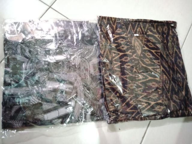 Promo Termurah!! Couple Alita Batik Couple Keona Brocade Free Selendang Bs091