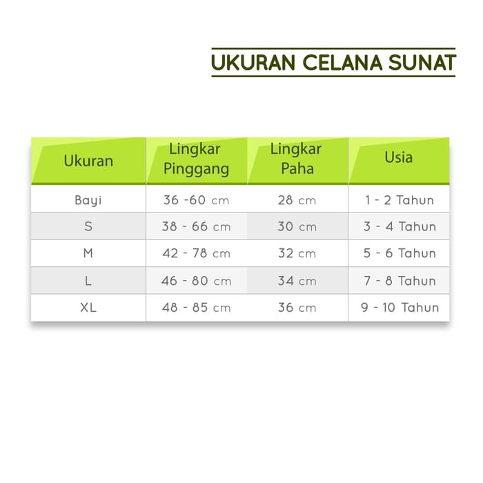 celana sunat celana khitan celana dalam sunat anak