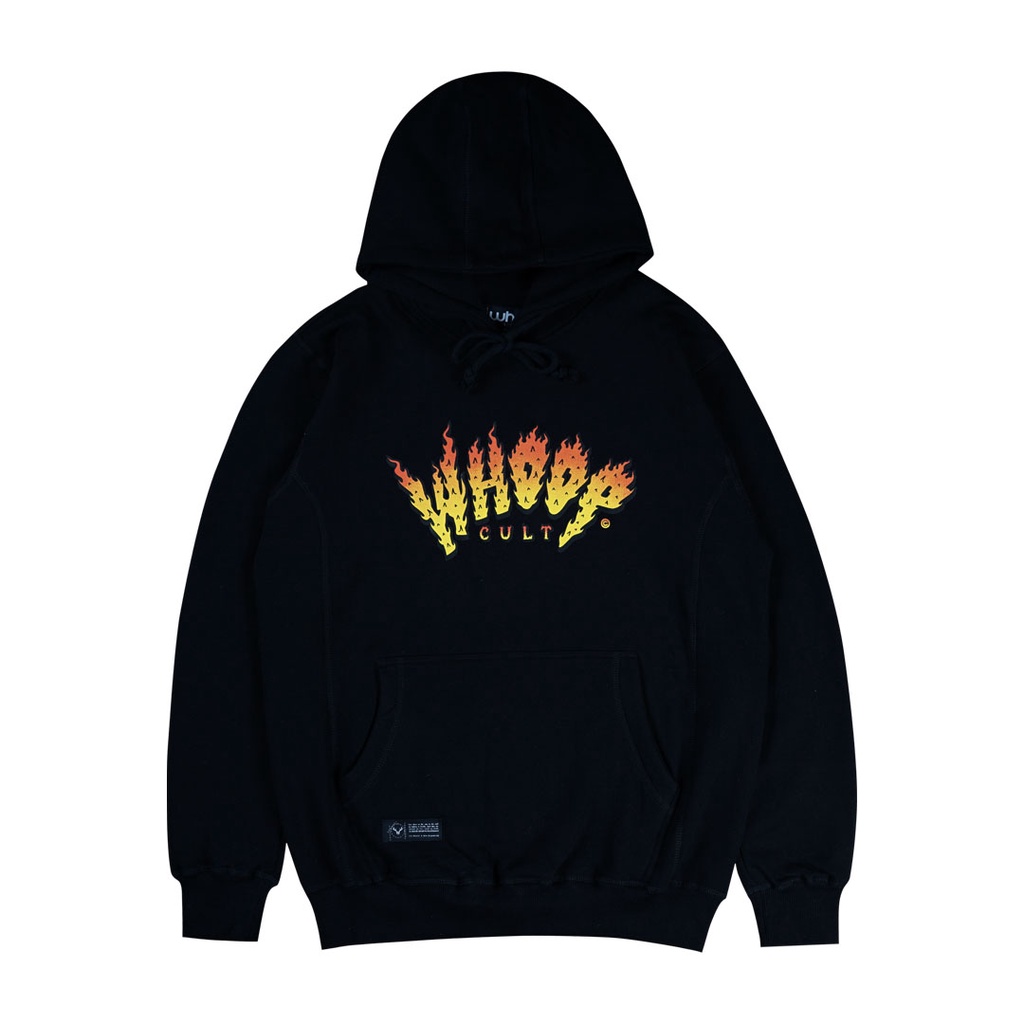 Whoopculture &quot;Flame&quot; Black Hoodie