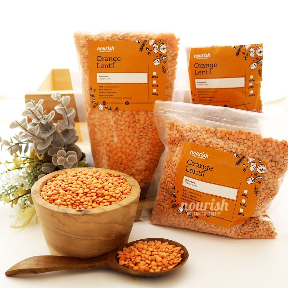 Orange Lentil 250gr