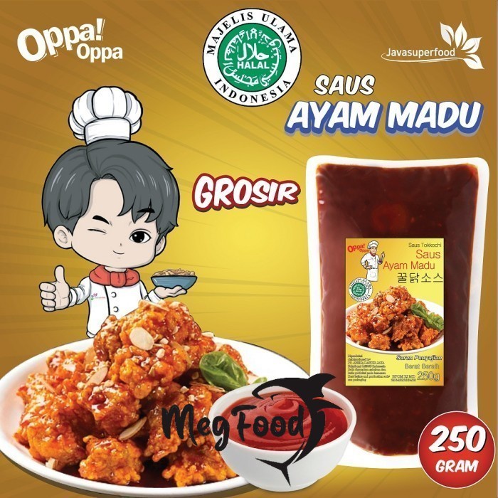 

Oppa Saus Ayam Madu 250 Gr