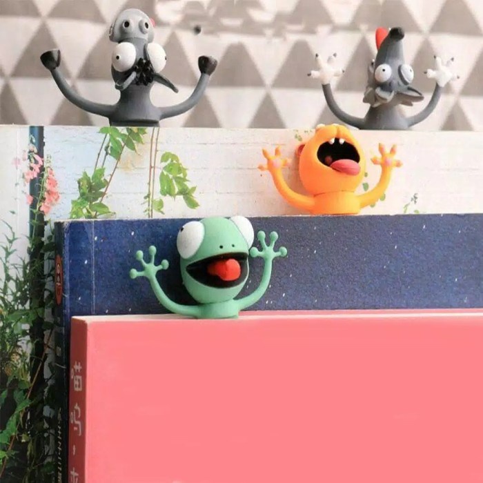 

Terbatas Pembatas Buku Bentuk Kucing Kejepit 3D Cat Bookmark Promo