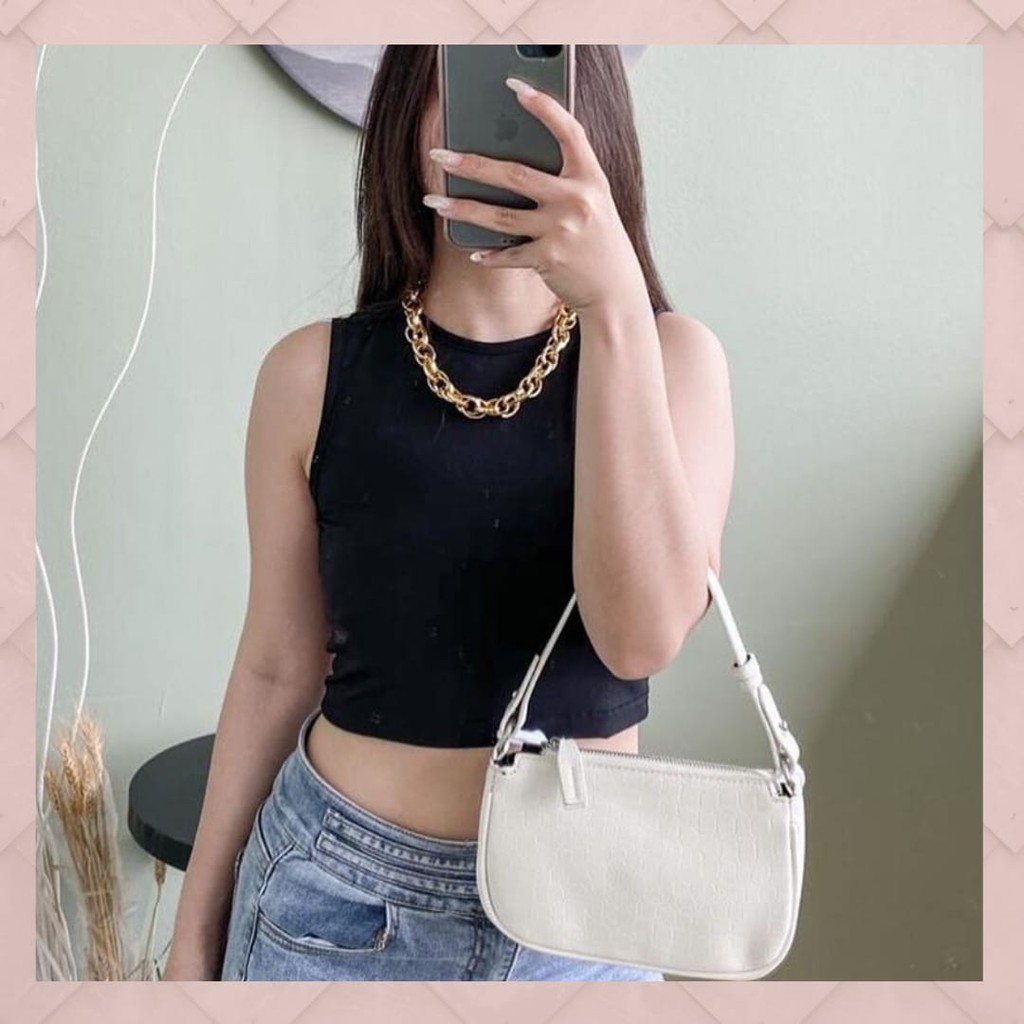 JERSEY CROP TOP / BAJU CROP TOP / BAJU WANITA / ATASAN WANITA