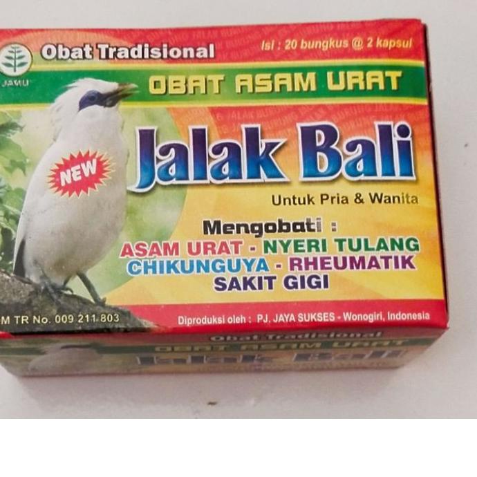 ✱ jalak Bali kapsul ✹