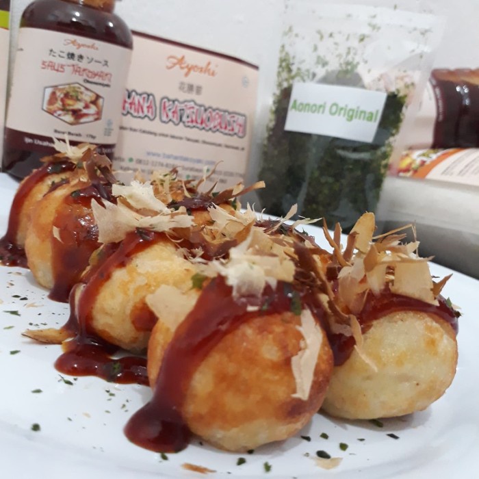 

hbt204tt Tepung Takoyaki Instan 500Gr Ayoshi Halal Da01D100