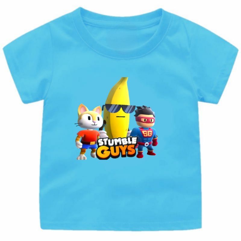 BAJU STUMBLE GUYS TERBARU ANAK CEWEK-COWOK 1-12 TAHUN BAJU ANAK ATASAN ANAK CEWEK VIRAL