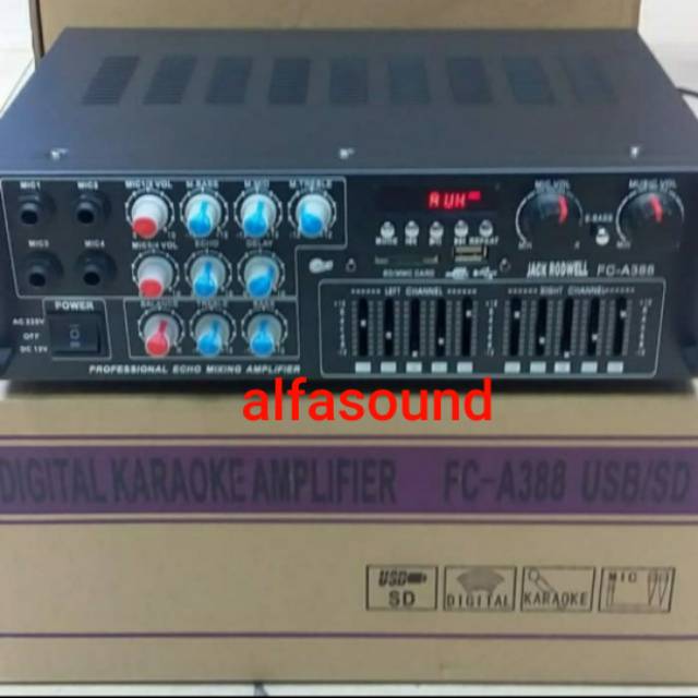AMPLIFIER FIRSTCLASS FC A388 AMPLI FIRSTCLASS FC A 388 FCA388 USB SD
