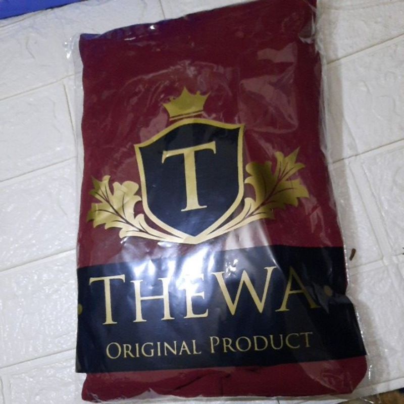 Thewa//Khimar Bening Ori Thewa-Maroon