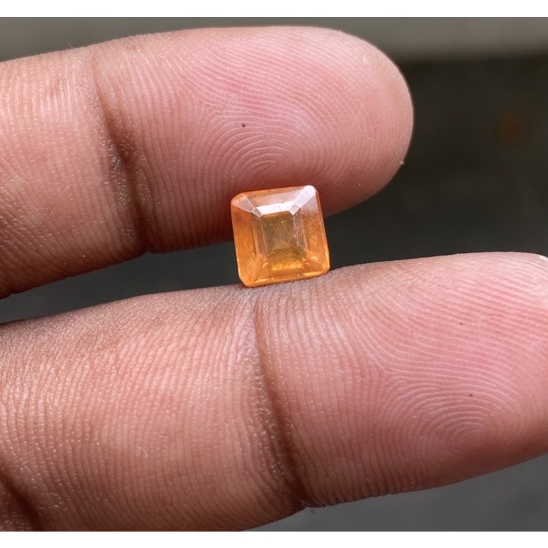 Natural Yellow Safir Yakut Batu yellow sapphire kotak Africa