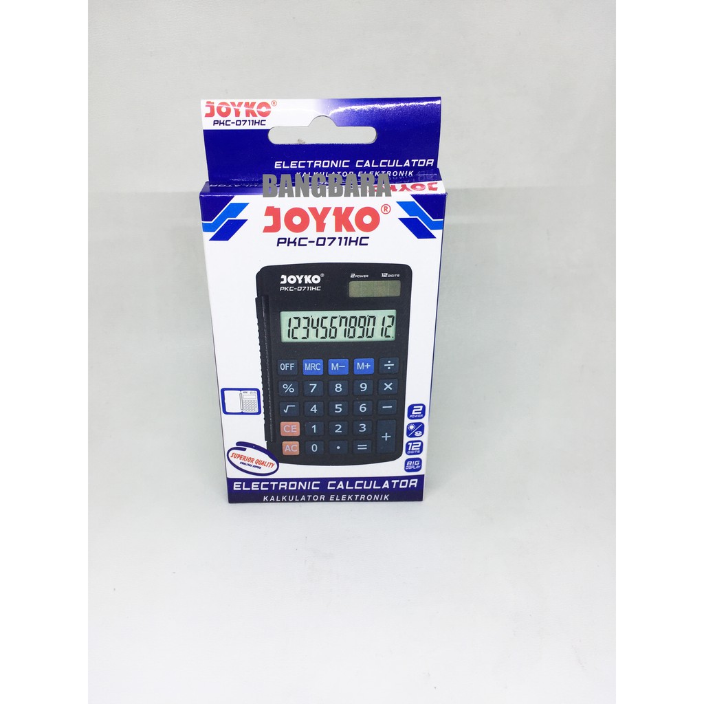 

Calculator / Kalkulator Kecil Joyko PKC-0711HC / 12 Digits